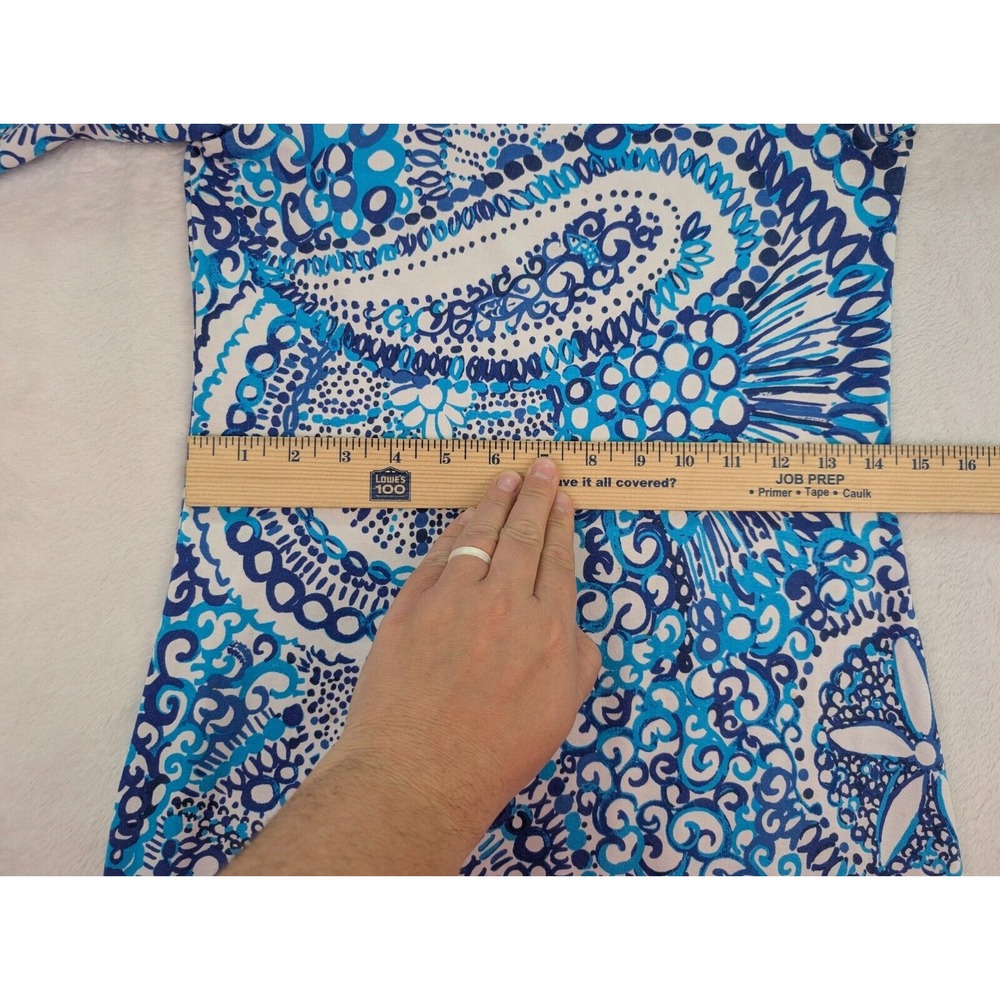 Lilly Pulitzer Sophie Dress Womens XS Midnight Blues‎ - Picture 4 of 8